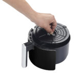 FREIDORA SOGO SIN ACEITE 1.5 L NEGRA - Imagen 3