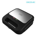 SANDWICHERA CECOTEC 3 EN 1 ROCK^N TOAS NEGRA/INOX