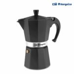 CAFETERA ITALIANA ORBEGOZO 9 TAZAS NEGRA