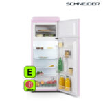 FRIGORIFICO SCHNEIDER 2.P 150X55 ROSA RETRO - Imagen 2
