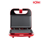 SANDWICHERA SOLAC BUON PANINI ROJA - Imagen 2