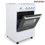 COCINA GAS INFINITON 3F + HORNO BLANCA 50CM - Imagen 2