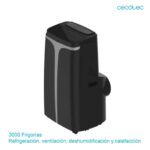 AIRE PORTATIL CECOTEC 3000 FRIGO NEGRO BOMBA
