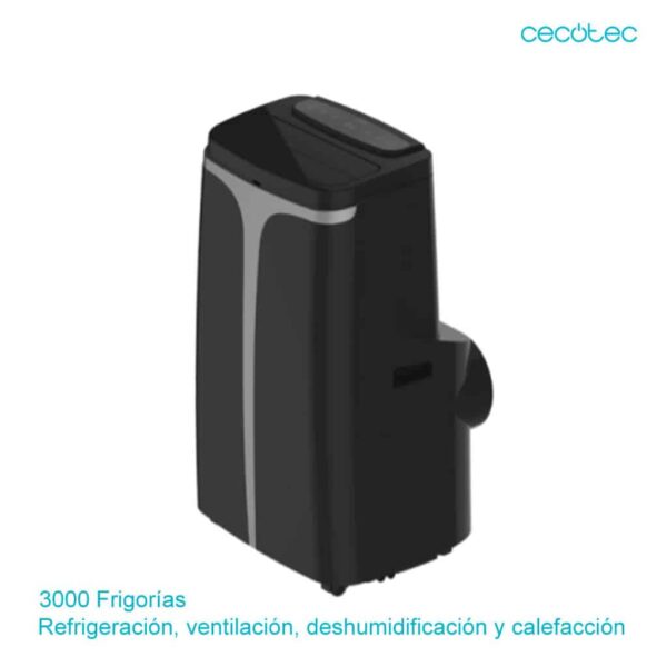 AIRE PORTATIL CECOTEC 3000 FRIGO NEGRO BOMBA