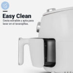 FREIDORA SIN ACEITE UNIVERSAL B 2 L BLANCA - Imagen 5