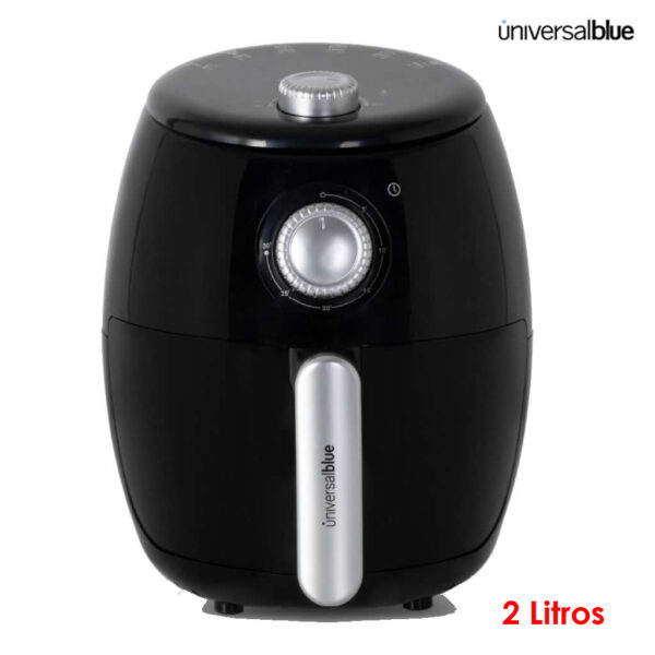 FREIDORA SIN ACEITE UNIVERSAL B 2 L NEGRA