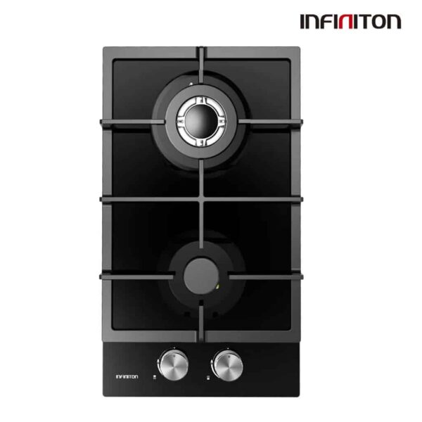 ENCIMERA CRISTAL GAS 2 FUEGOS INFINITON