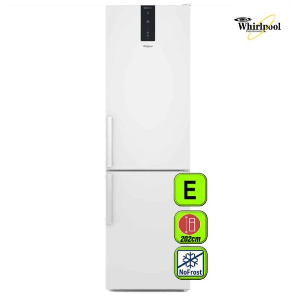 FRIGORIFICO WHIRLPOOL 202X60 NF E BLANCO DISPL