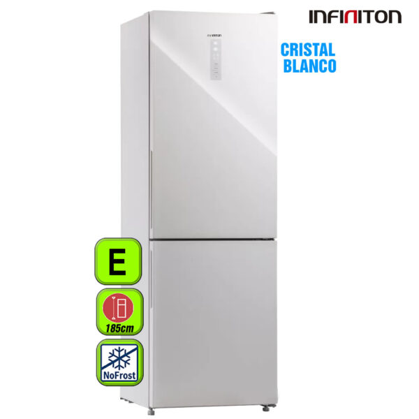 FRIGORIFICO CRISTAL BLANCO
