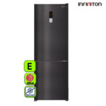FRIGORIFICO INFINITON 201X60 NF A++ DARK INOX