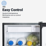 FRIGORIFICO CARAVANA NEGRO 50X45 - Imagen 2