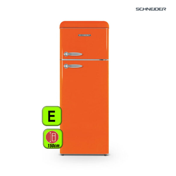 frigorifico retro naranja
