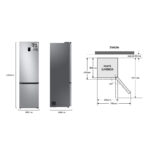 FRIGORIFICO SAMSUNG 203X60 A+++/C INOX DISPLA - Imagen 5