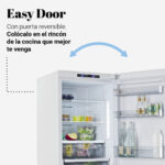 FRIGORIFICO UNIVERSAL  186X60 NF F BLANCO - Imagen 4