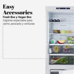 FRIGORIFICO UNIVERSAL  186X60 NF F BLANCO - Imagen 2