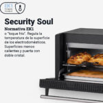 HORNO SOBREMESA UNIBERSAL B 10 L NEGRO - Imagen 3