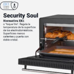 HORNO SOBREMESA UNIVERSAL B. 19L NEGRO - Imagen 2