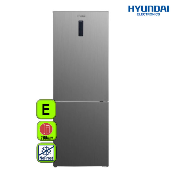 FRIGORIFICO HYUNDAI 185X60 NF A++/E INOX