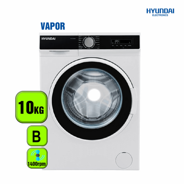 LAVADORA 10 KG VAPOR