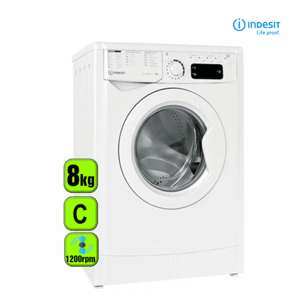 LAVADORA INDESIT 8 KG 1200 RPM C DISPLAY