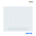 VITROCERAMICA INDUCCION WHIRLPOOL BLANCA