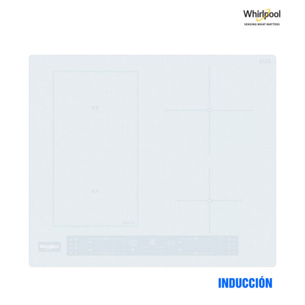 VITROCERAMICA INDUCCION WHIRLPOOL BLANCA