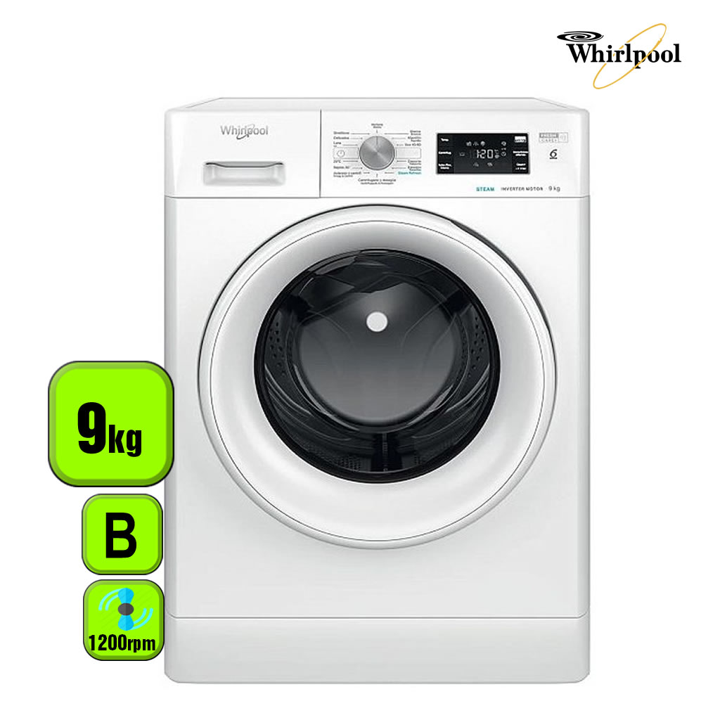 lavadora whirpool 9 kg
