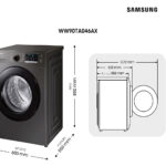 LAVADORA SAMSUNG 9 KG 1400 RPM A+++/A INOX ECOBU - Imagen 3