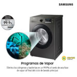 LAVADORA SAMSUNG 9 KG 1400 RPM A+++/A INOX ECOBU - Imagen 5