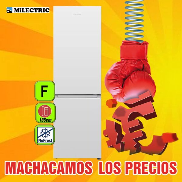 FRIGORIFICO MILECTRIC 186X60 NF A+/F BLANCO