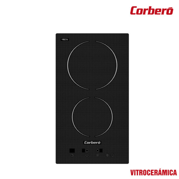 VITROCERAMICA CORBERO 2 FUEGOS DOMINO