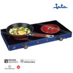 VITROCERAMICA JATA 2 FUEGOS 1200W/1200W - Imagen 2