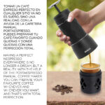 CAFETERA EXPRESSO MANUAL 20 BARES NEGRA - Imagen 4