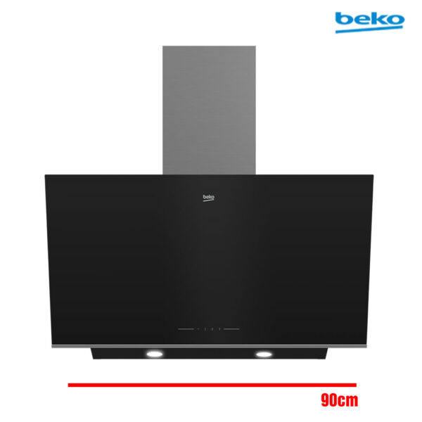 CAMPANA BEKO 90 CM CRISTAL NEGRO 636 M3