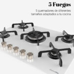ENCIMERA 5 FUEGOS CRISTAL UNIVERSAL BLUE - Imagen 4