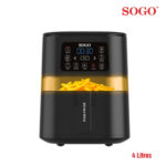 FREIDORA SIN ACEITE SOGO 4 L CON VENTANA