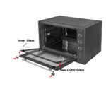 HORNO SOBREMESA SOGO 70 L NEGRO - Imagen 3