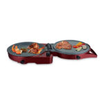 HORNO DE PIZZA YY BARBACOA SOGO 1800W ROJO - Imagen 3