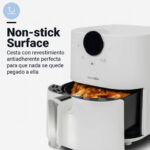 FREIDORA SIN ACEITE UNIVERSAL B 3.5 L BLANCA - Imagen 2