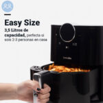 FREIDORA SIN ACEITE UNIVERSAL B 3.5 L NEGRA - Imagen 5
