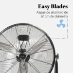 VENTILADOR INDUSTRIAL UNIVERSAL.B 160W ASTUN 3016 - Imagen 3