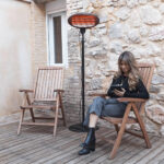 ESTUFA HALOGENA CECOTEC EXTERIOR 2000 W PIE - Imagen 4