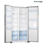 FRIGORIFICO AMERICANO MILECTRIC 177X92 INOX - Imagen 2