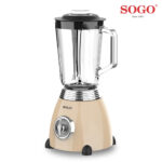 BATIDORA JARRA SOGO RETRO CREMA 500 W 1.5 L - Imagen 2