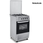 COCINA TAURUS 3 F + HORNO INOX WOK 50X50 - Imagen 2