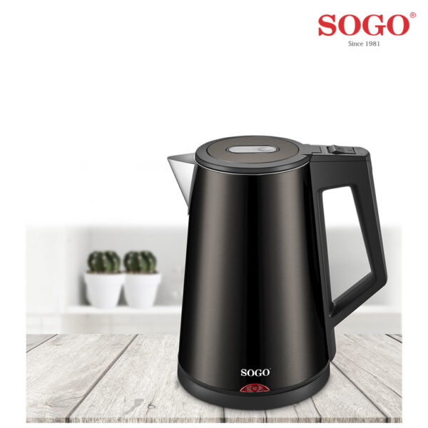 HERVIDOR LIQUIDOS SOGO 1.7 L 1830 W NEGRO