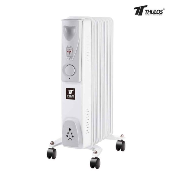 RADIADOR ACEITE THULOS 7 ELEMT 1500 W BLANCO