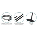 ASPIRADOR THULOS SIN BOLSA 700 W NEGRO/AZUL - Imagen 2