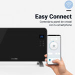 CONVECTOR UNIVERSAL B CRISTAL NEGRO 1500 WIFI - Imagen 6