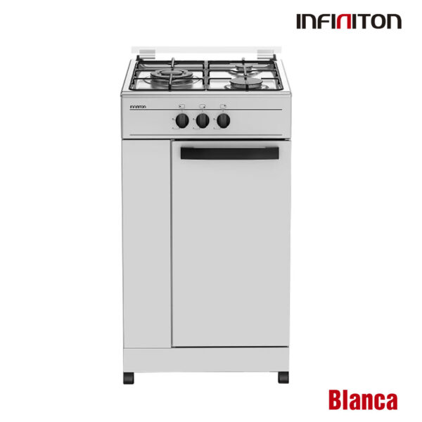 COCINA PORTABOMBONAS INFINITON 3 F BLANCA